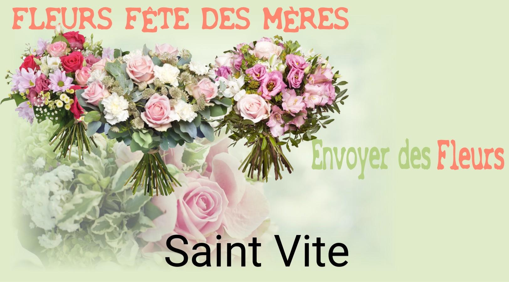 Bouquet de Fête des Mères livré à Saint-Vite